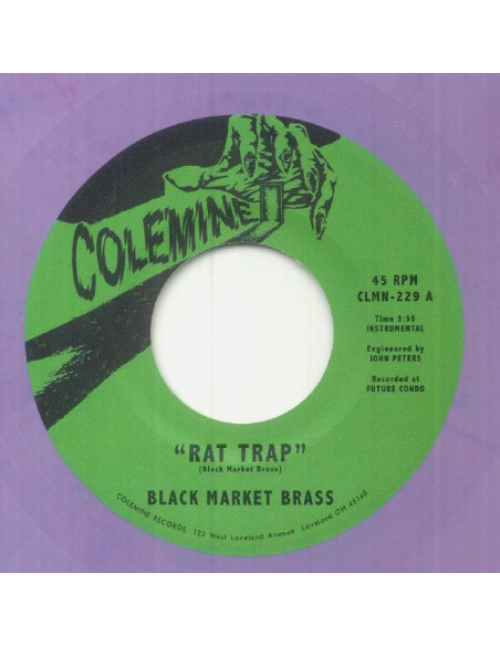 Black Market Brass - Rat Trap / Chop Bop (Purple Vinyl)