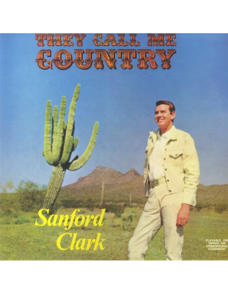 Clark Sanford - They Call Me Country (Blue Vinyl)