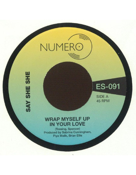 Say She She and Jim Spencer - Wrap Myself Up In Your Love (7p Vinyl Black)