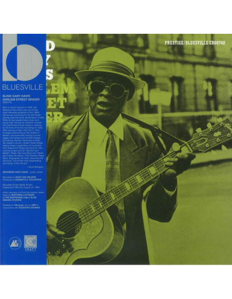 Blind Gary Davis - Harlem Street Singer (180 Gr.)