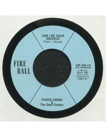 Chuck Carbo and The Soul - Can I Be Your Squeeze/Take Care Your Homework Friend
