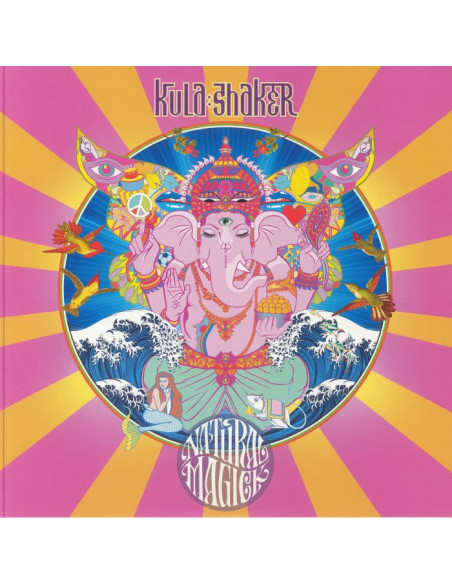 Kula Shaker - Natural Magick (Indie Exclusive Tie-Dye Orange and Yellow Vinyl)