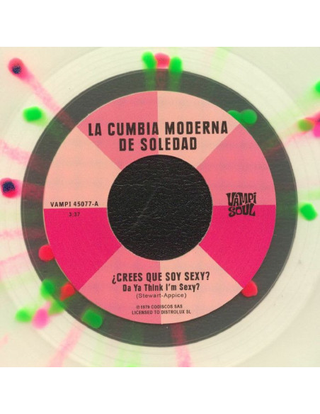 La Cumbia Moderna De So - Da Ya Think I M Sexy? / Stayin Alive (Splatter Color)
