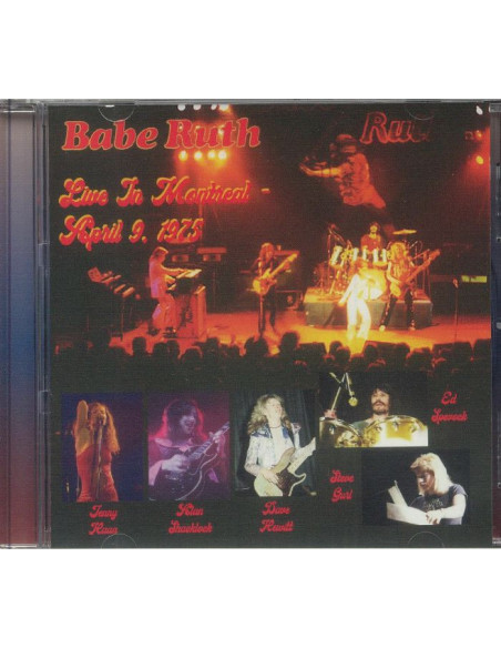 Babe Ruth - Live In Montreal April 9 1975 - (Cd)