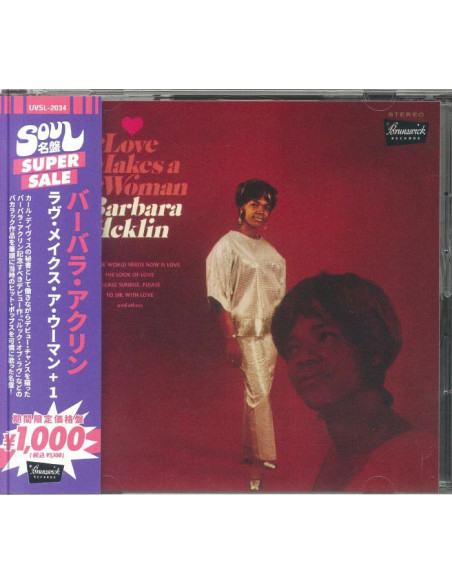 Barbara Acklin - Love Makes A Woman (Japanese Edition) - (Cd)