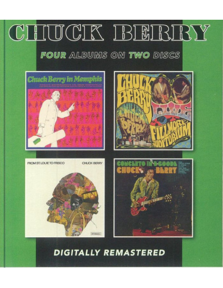 Chuck Berry - In Memphis/Live At The Fillmore Auditorium/From St Louie To Frisco/Concerto In B Goode (Remastered) - (Cd)