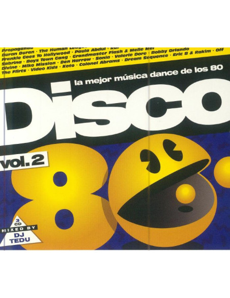 Dj Tedu/Various - Disco 80 Vol 2 - (Cd)