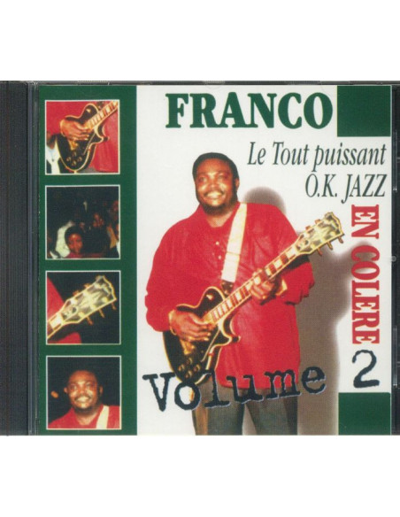 Franco/Le Tout Puisant Ok Jazz - En Colere Volume 2 - (Cd)