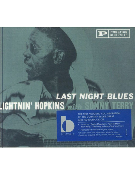 Lightnin' Hopkins With Sonny Terry - Last Night Blues (Remastered) - (Cd)