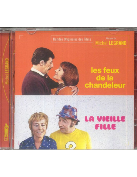 Michel Legrand - Les Feux De La Chandeleur/La Vieille Fille (Soundtrack) (Remastered) - (Cd)