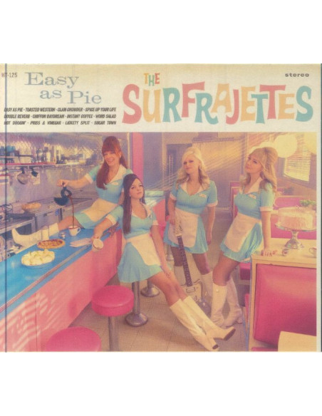 The Surfrajettes - Easy As Pie - (Cd)