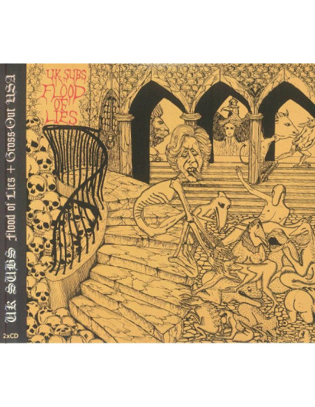 Uk Subs - Flood Of Lies and Gross Out Usa - (Cd)