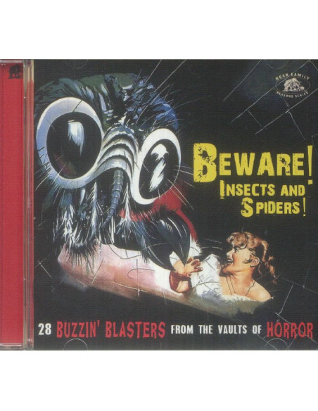 Various - Beware! Insects and Spiders! 28 Buzzin' Blasters From The Vaults Of Horror - (Cd)