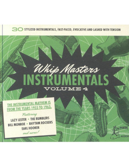 Various - Whip Masters Instrumentals Vol 4 - (Cd)
