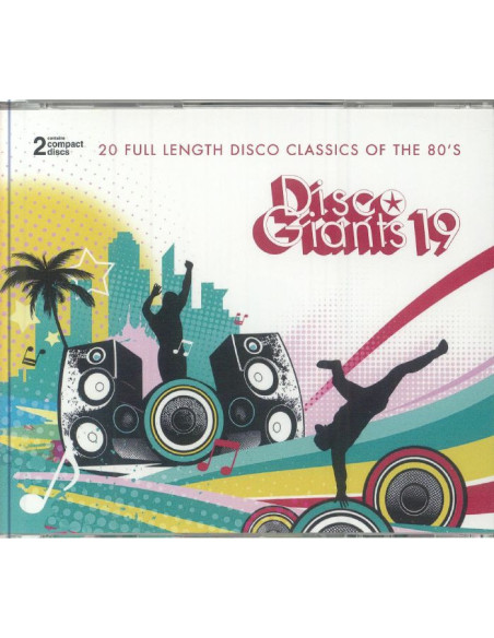 Various - Disco Giants Volume 19: 20 Full Length Disco Classics Of The 80'S - (Cd)