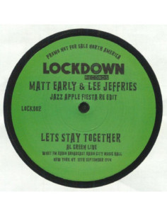 Al Green - Let'S Stay Together (Matt Early and Lee Jeffries Jazz Apple Fiesta Re Edit)