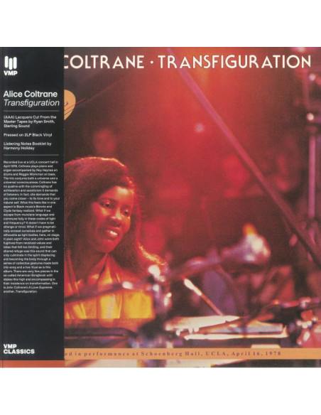 Alice Coltrane - Transfiguration (Reissue)
