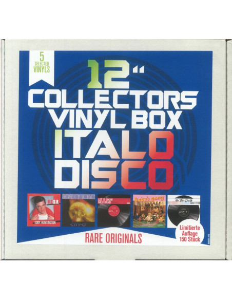 Baby'S Gang/Eddy Huntington/Nico Band - 12p Collector'S Vinyl Box: Italo Disco