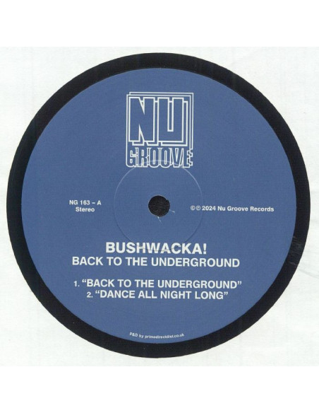 Bushwacka - Back To The Underground