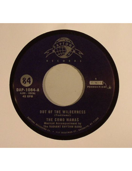 The Como Mamas - The Radiant Rhythm Band - Out Of The Wilderness