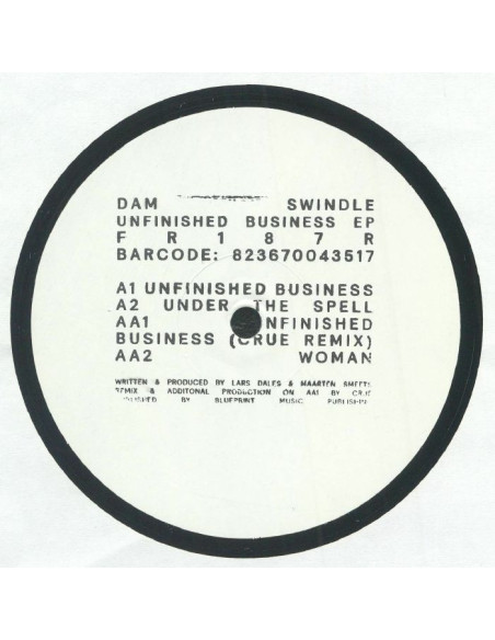 Dam Swindle - Unfinished Business Ep