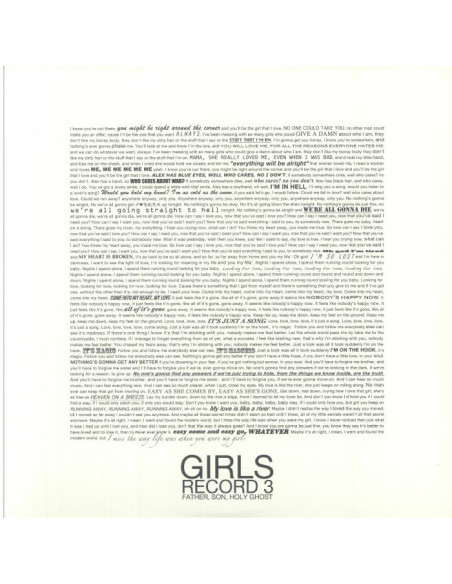 Girls - Father Son Holy Ghost Milky Clear/Black Ice Vinyl