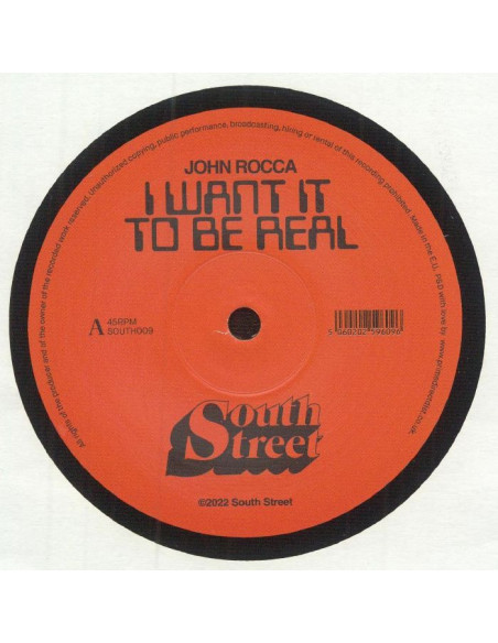 John Rocca - I Want It To Be Real