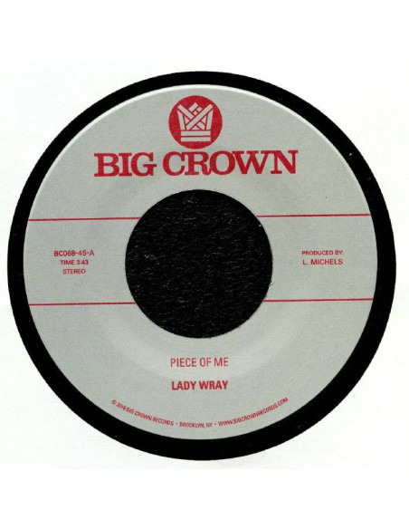 Lady Wray - Piece Of Me sp