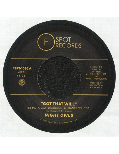 Night Owls Feat Gina Murrell/Ranking Joe - Got That Will
