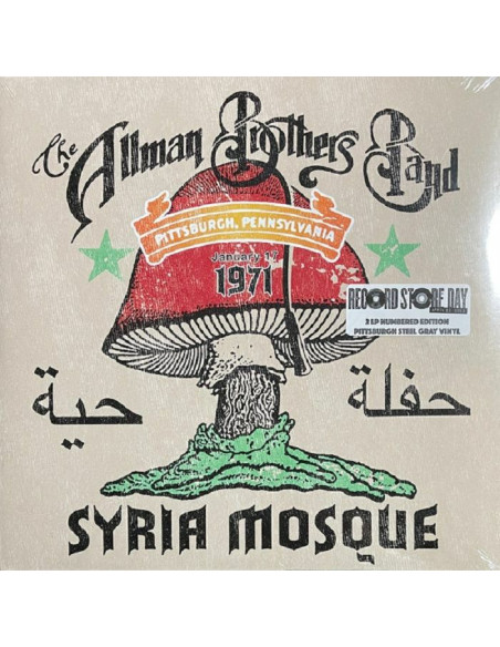 The Allman Brothers Band - Syria Mosque (Record Store Day Rsd 2023)