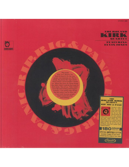 The Roland Kirk Quartet Feat Elvin Jones  - Rip Rig and Panic (Reissue)