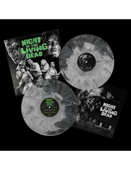 Various - Night Of The Living Dead (Soundtrack) Black and White Hand Pour Vinyl