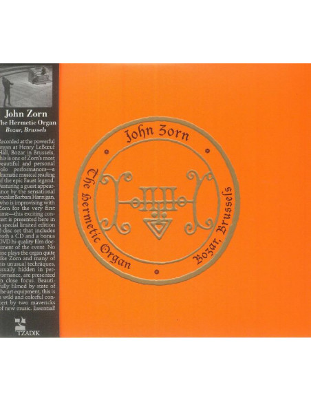 Zorn John - The Hermetic Organ Vol. 10 (Cd/Dvd) - (CD)