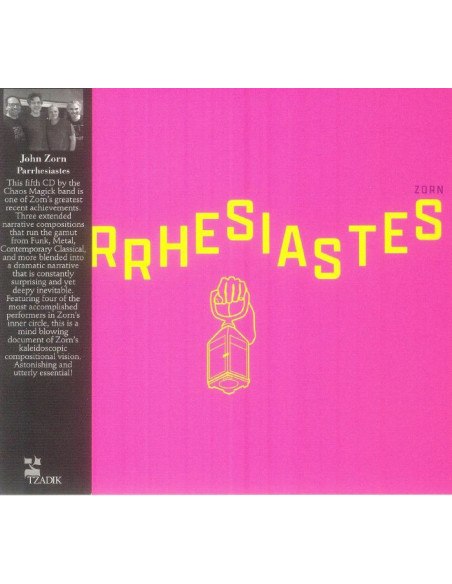 Zorn John - Parrhesiastes - (CD)