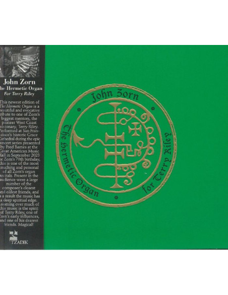 Zorn John - The Hermetic Organ Vol. 11 - For Terry R - (CD)