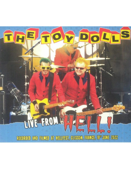 Toy Dolls - Live From Hell! -Cd/Dvd- - (CD)