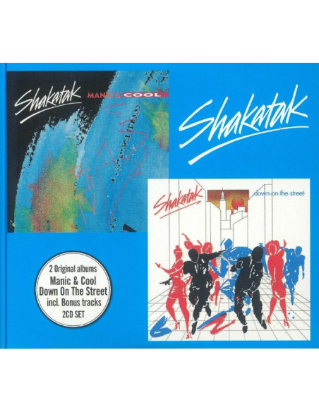 Shakatak - Manic And Cool / Down On The Street - (CD)