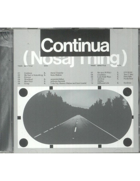 Nosaj Thing - Continua - (CD)