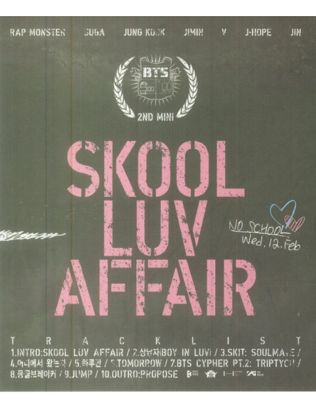 Bts - Skool Luv Affair - (CD)
