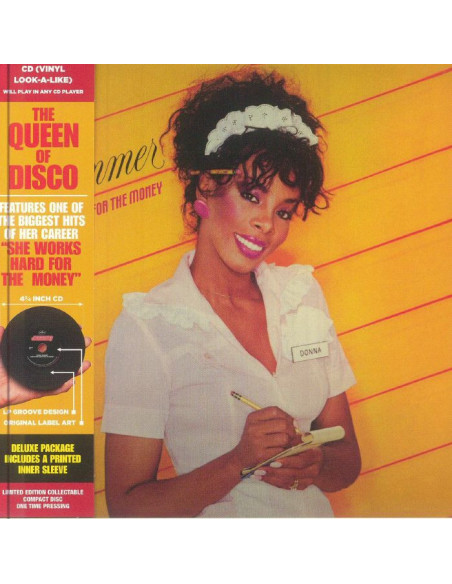 Summer Donna - She Works Hard For The Money (Cd Vinyl Replica Limited Edt.) - (CD)