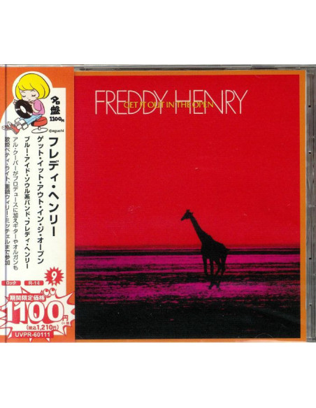 Freddy Henry - Get It Out In The Open  Limited  - (CD)