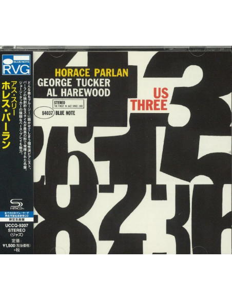 Parlan Horace - Us Three  Limited  (Limited/Shm-Cd/Digital Remastering/Reissued:Tocj-7008) - (CD)