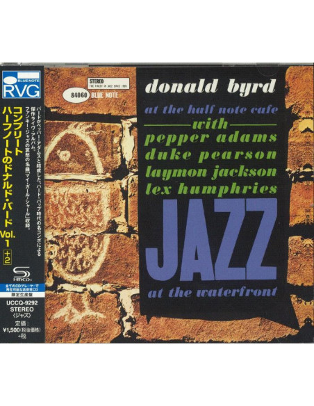 Byrd Donald - At The Half Note Cafe. Vol. 1  Limited  (Limited/Shm-Cd/W/Bonus Track(Plan)/Digi - (CD)