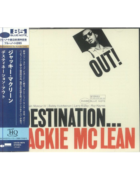 Jackie Mclean - Destination... Out!  Limited  (Limited/Remastering/Japan Only) - (CD)