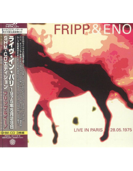 Fripp and Eno - Live In Paris 28.05.1975 (Shm-Cd) - (CD)