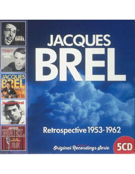 Brel Jacques - Retrospective 1953-1962 (Box) - (CD)