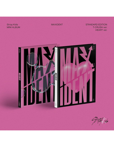 Stray Kids - Maxident 8th Mini Album / 80pg. Photobook / 2 Versions