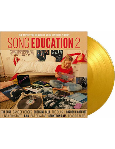 Compilation - Song Education 2 (180 Gr. Vinyl Solid Yellow Limited Edt.)