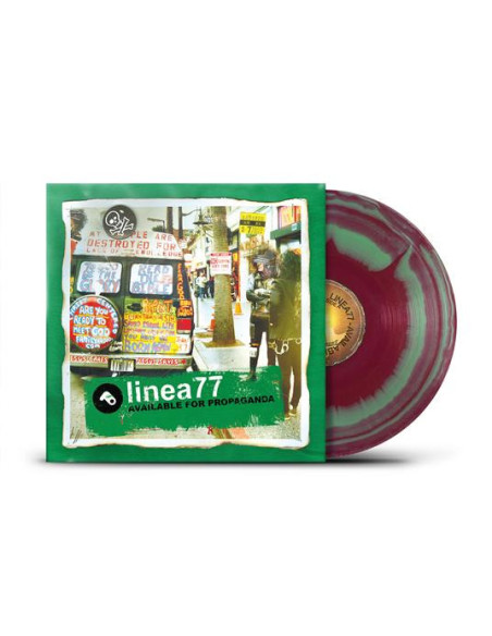 Linea 77 - Available For Propaganda (Vinyl Red and Green Merge Limited Edt.)