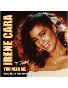 Cara Irene - You Need Me (Ti Sento) Remix 2024 (140 Gr. 12p Vinyl Clear Pink and Red Marbled)